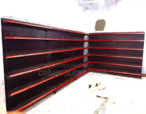 সুপার শপের জন্য ওয়াল গন্ডোলা র‍্যাক | হেভি ডিউটি ডিসপ্লে র‍্যাক