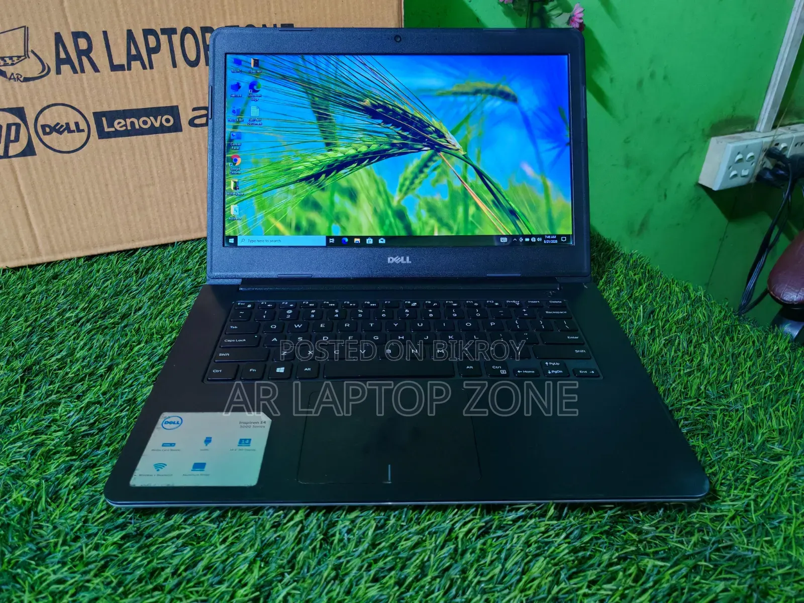 Laptop Dell 8GB Intel Core i7 SSD 128GB