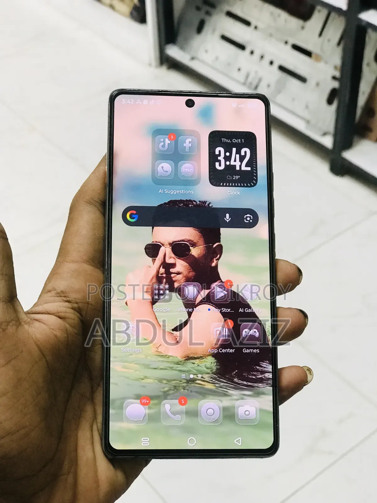 Tecno Camon 40 256 GB Blue
