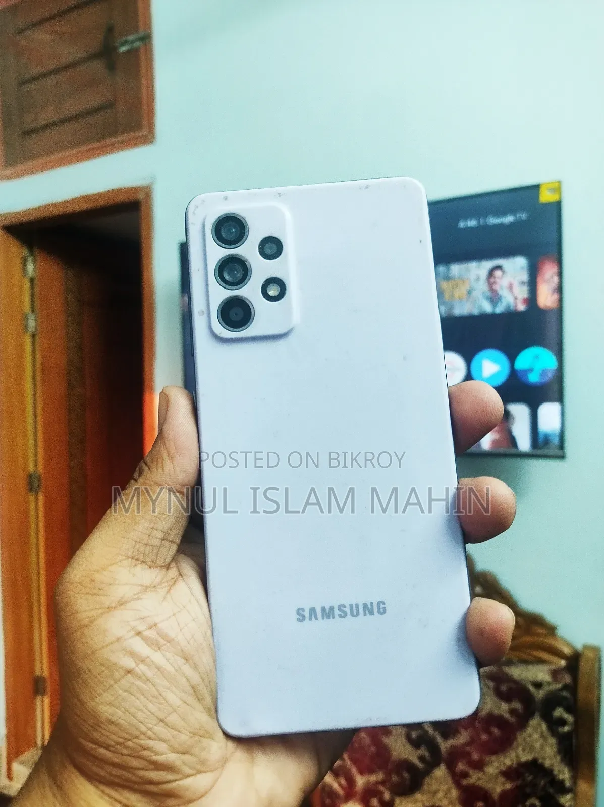 স্যামসাং গ্যালাক্সি এ৫২এস ৫জি ১২৮ জিবি ব্লু