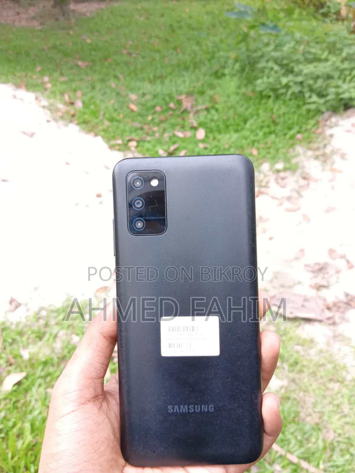 স্যামসাং গ্যালাক্সি এ০৩এস ৬৪ জিবি ব্ল্যাক