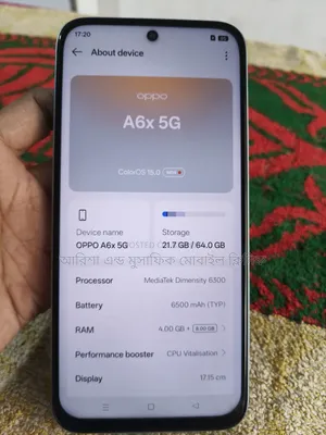 Oppo A6x 64 GB Blue