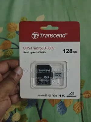Transcend 128GB MicroSD Card (Intact Box / 3+ Years Warranty)