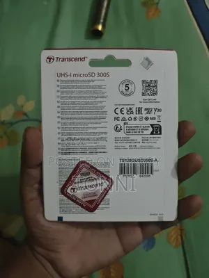 Transcend 128GB MicroSD Card (Intact Box / 3+ Years Warranty)