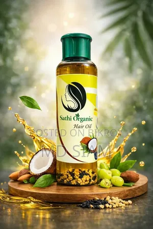 Hair oil contains 40 natural ingredients.