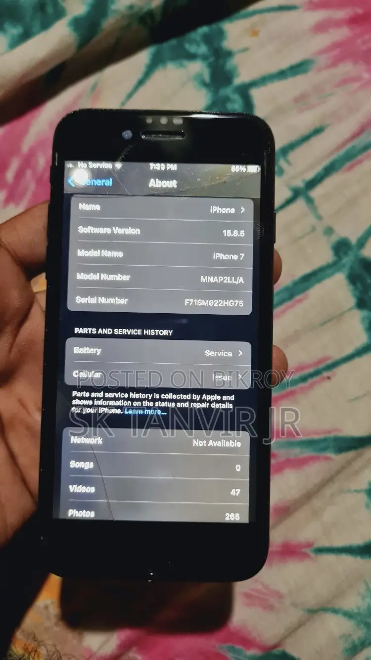 Apple iPhone 7 256 GB Black