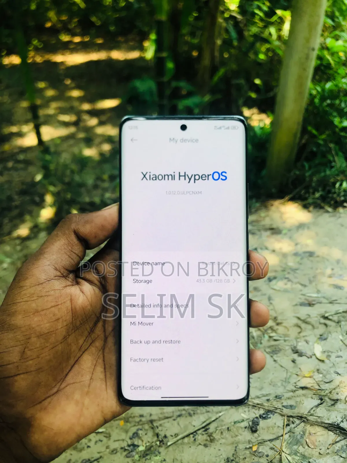 Xiaomi Civi 1S 128 GB Black