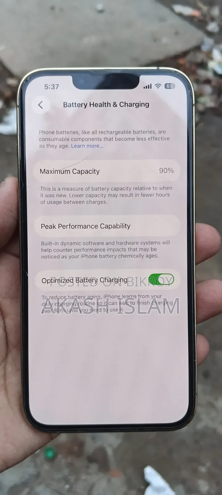 New Apple iPhone 13 Pro 256 GB Rose Gold