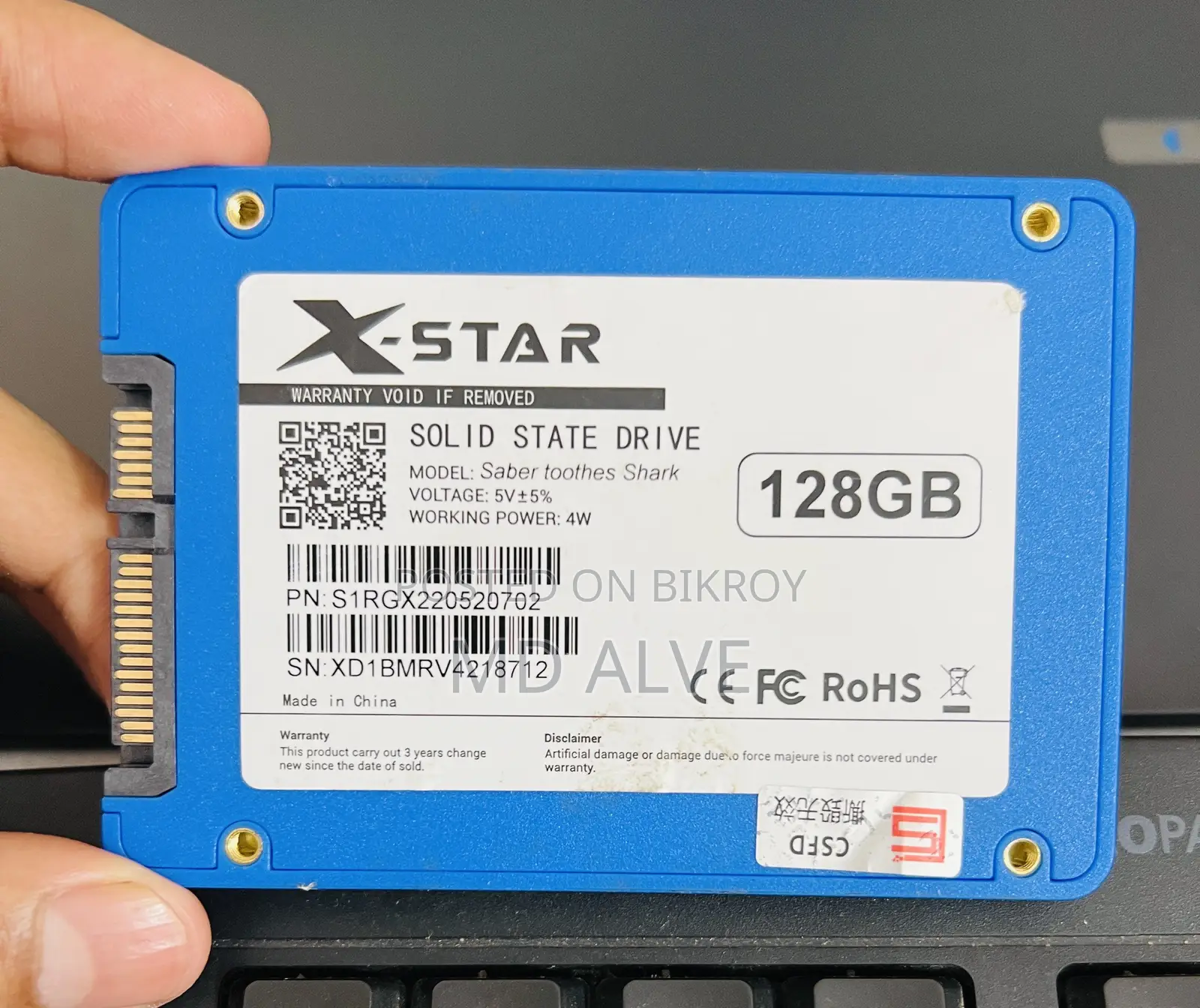 128GB SATA SSD for Sale