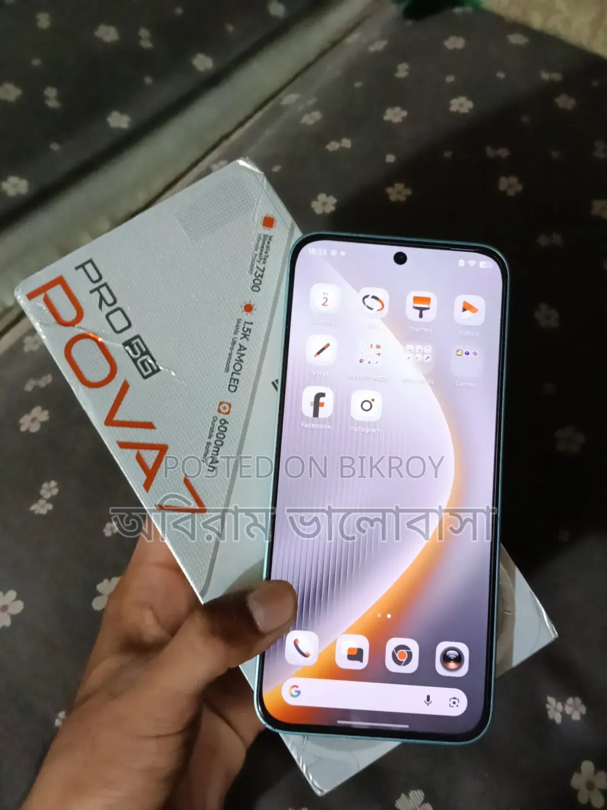 Tecno Pova 7 Pro 5G 256 GB White