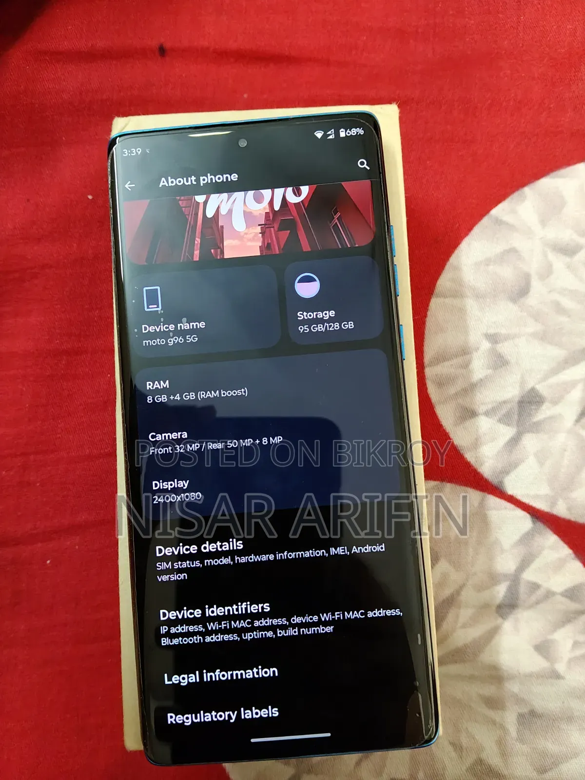 Motorola Moto G85 128 GB Green