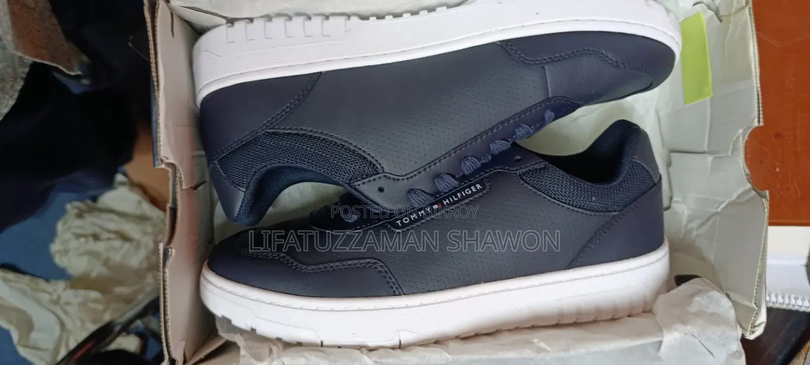 Tommy Hilfiger Sneaker - LOGO BASKETBALL TRAINERS - Desert Sky 40