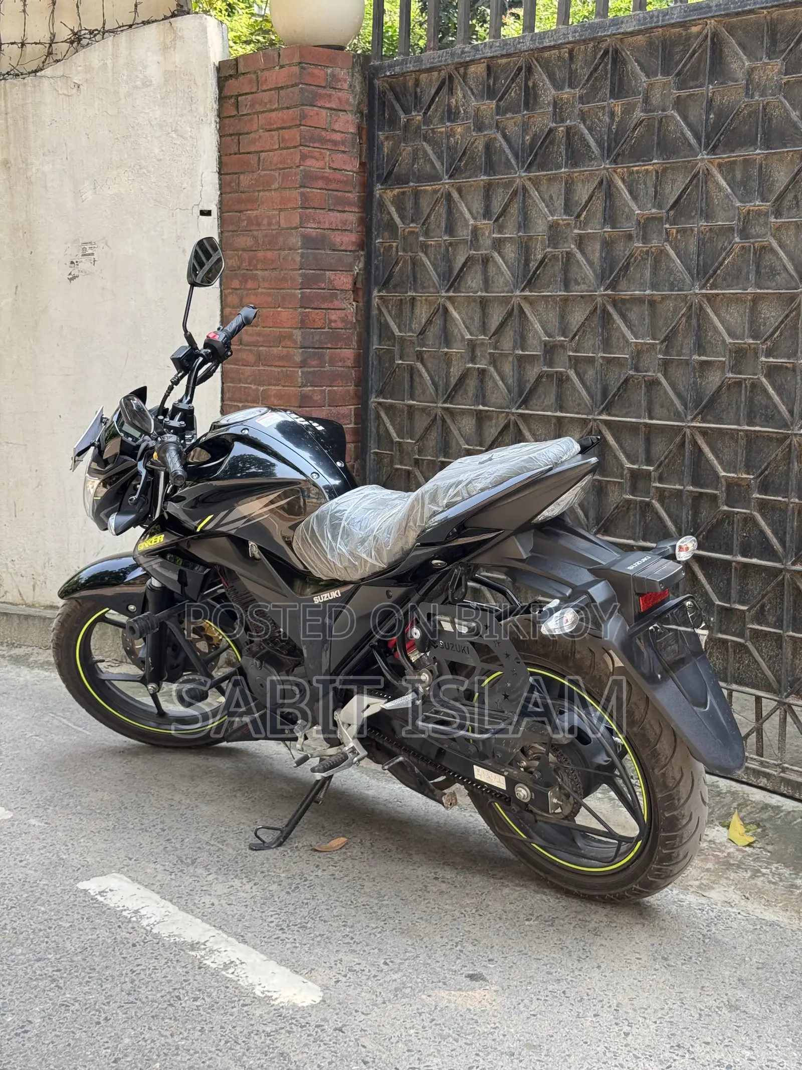Suzuki Gixxer 2025 Black