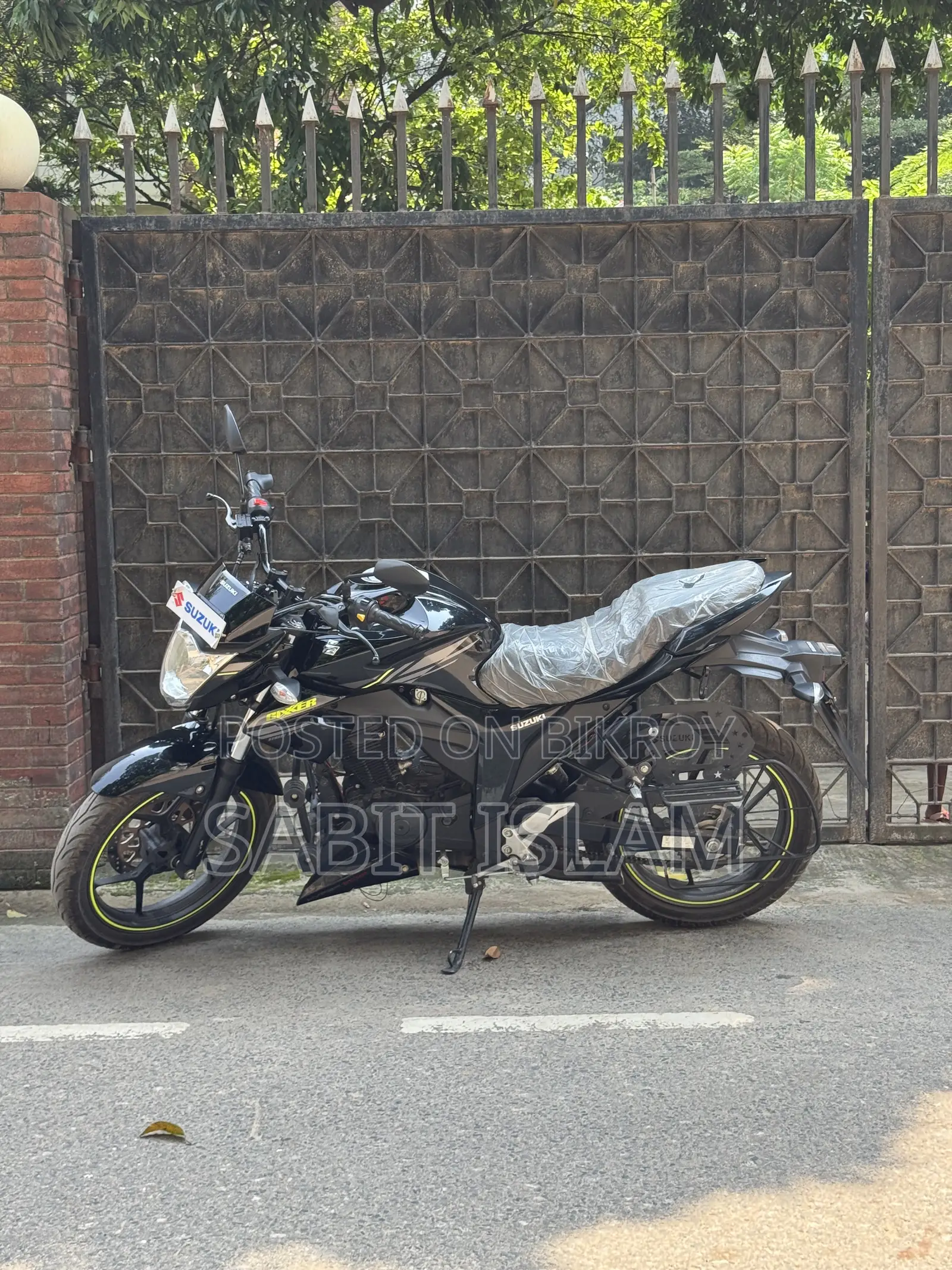 Suzuki Gixxer 2025 Black