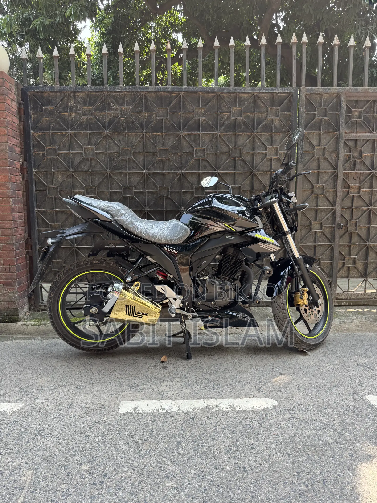 Suzuki Gixxer 2025 Black