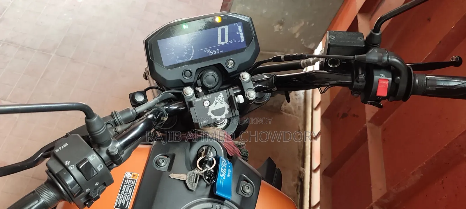 Yamaha FZ-X 2024 Orange