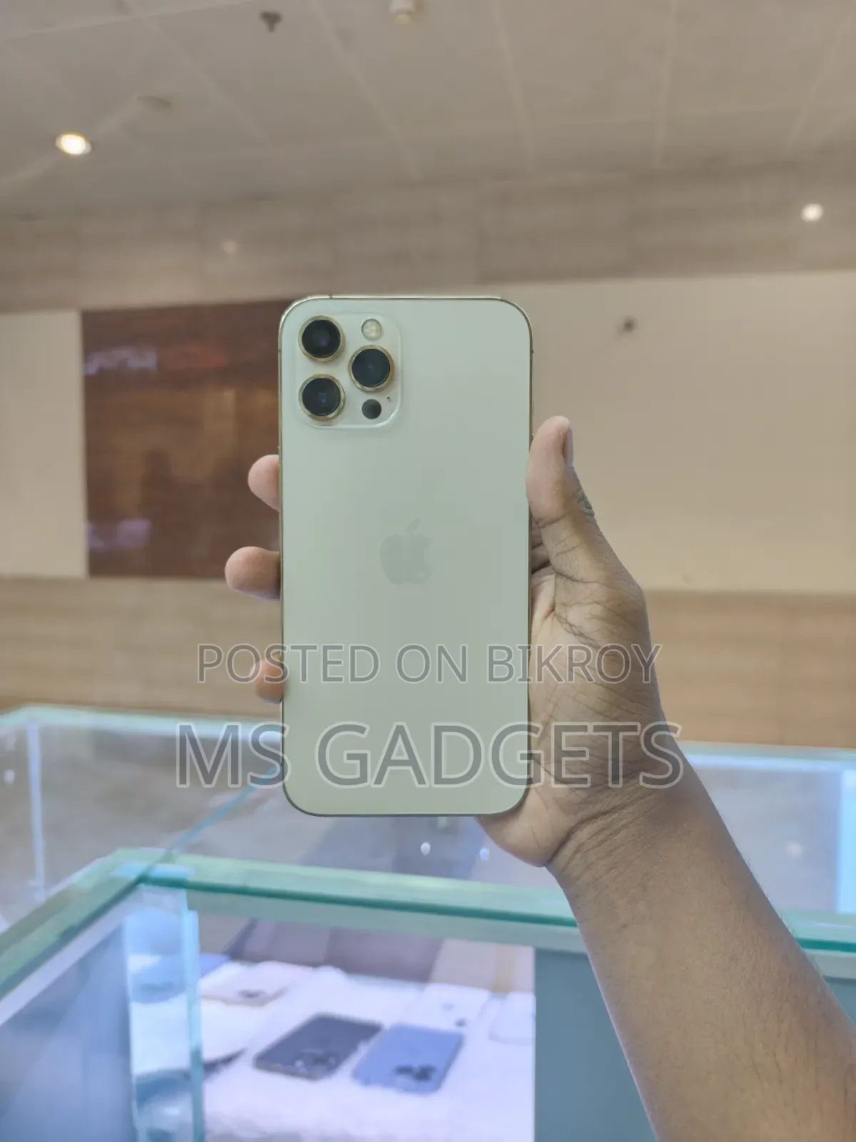 অ্যাপল আইফোন ১২ প্রো ম্যাক্স ১২৮ জিবি গোল্ড