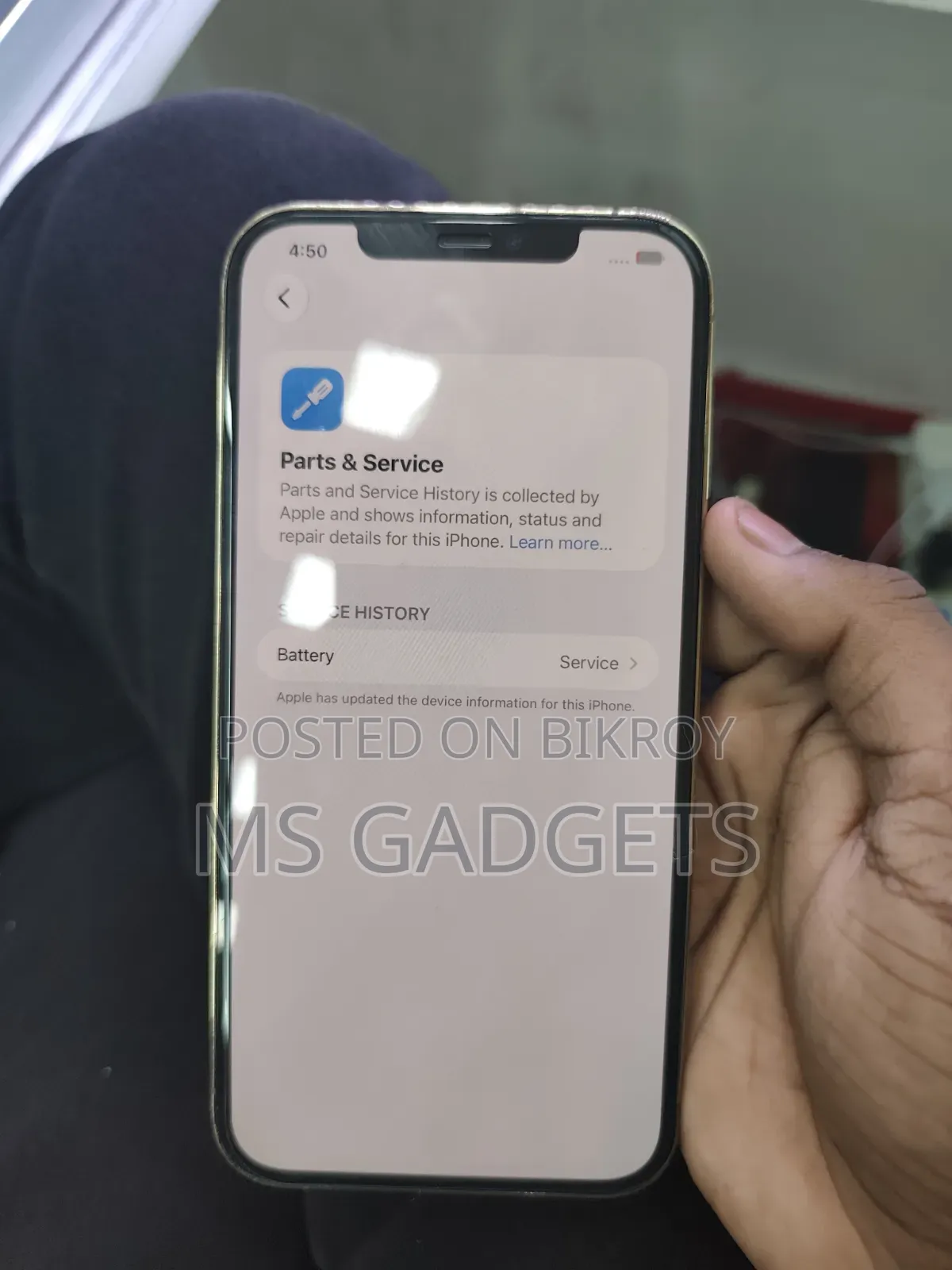 অ্যাপল আইফোন ১২ প্রো ম্যাক্স ১২৮ জিবি গোল্ড
