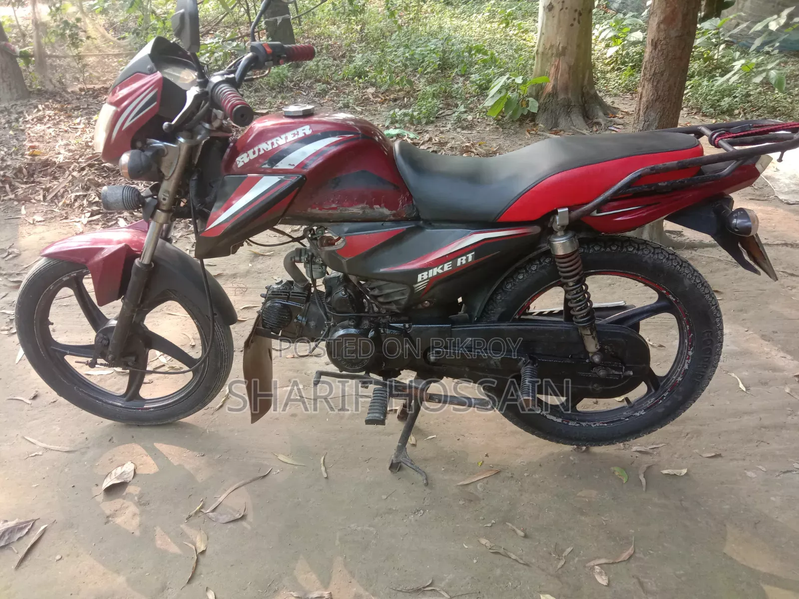 রানার বাইক আরটি ৮০ ২০১৭ রেড