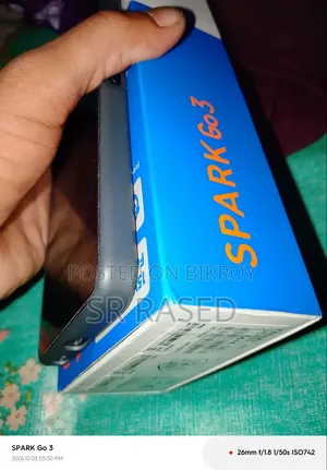 টেকনো স্পার্ক গো ৬৪ জিবি ব্ল্যাক