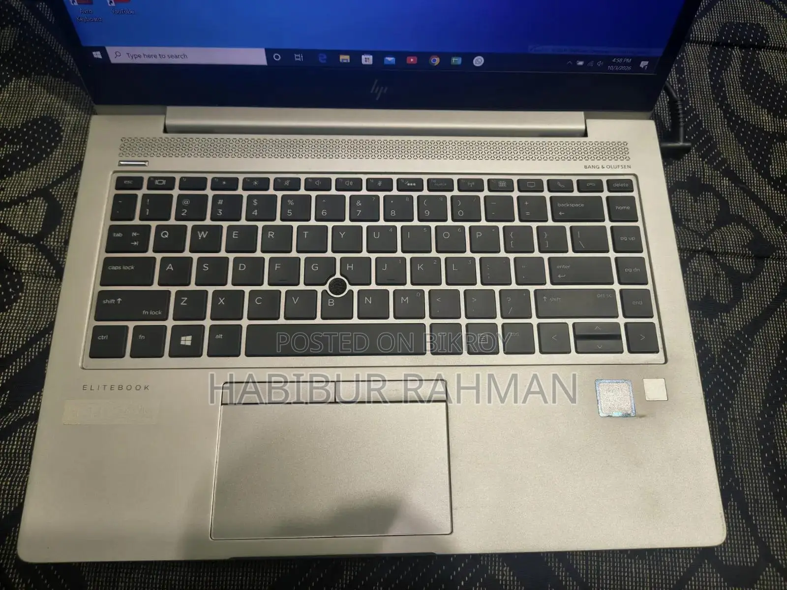 ল্যাপটপ HP EliteBook 840 G6 4GB Intel Core i5 SSD 256GB