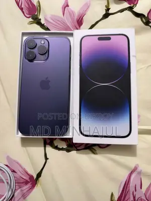অ্যাপল আইফোন ১৪ প্রো ম্যাক্স ২৫৬ জিবি পার্পল