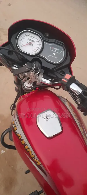 বাজাজ প্ল্যাটিনা ১০০ ২০১৯ লাল