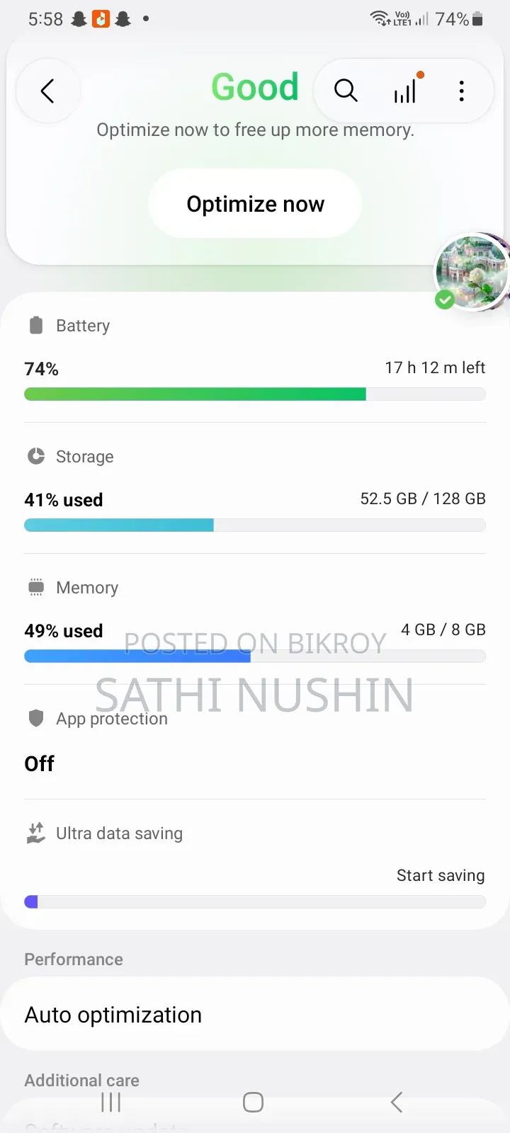 Samsung Galaxy A32 5G 128 GB Black