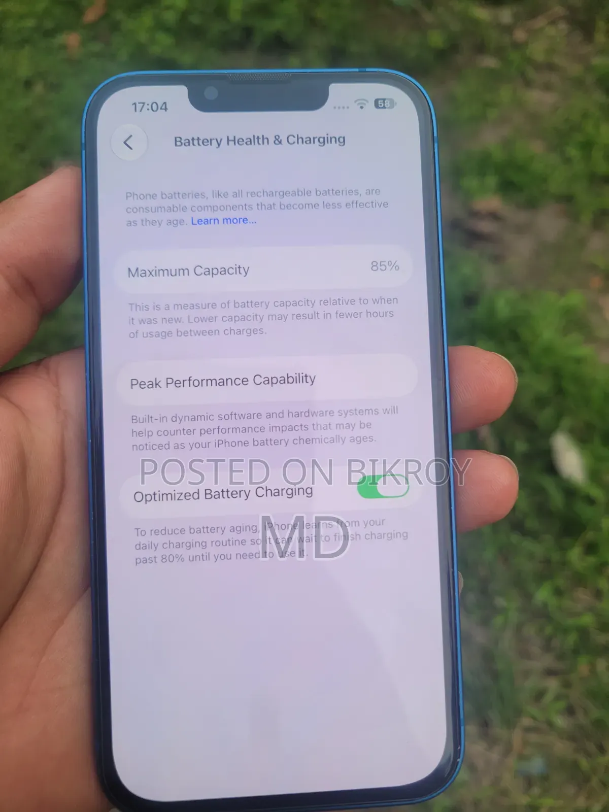 অ্যাপল আইফোন ১৩ ১২৮ জিবি ব্লু