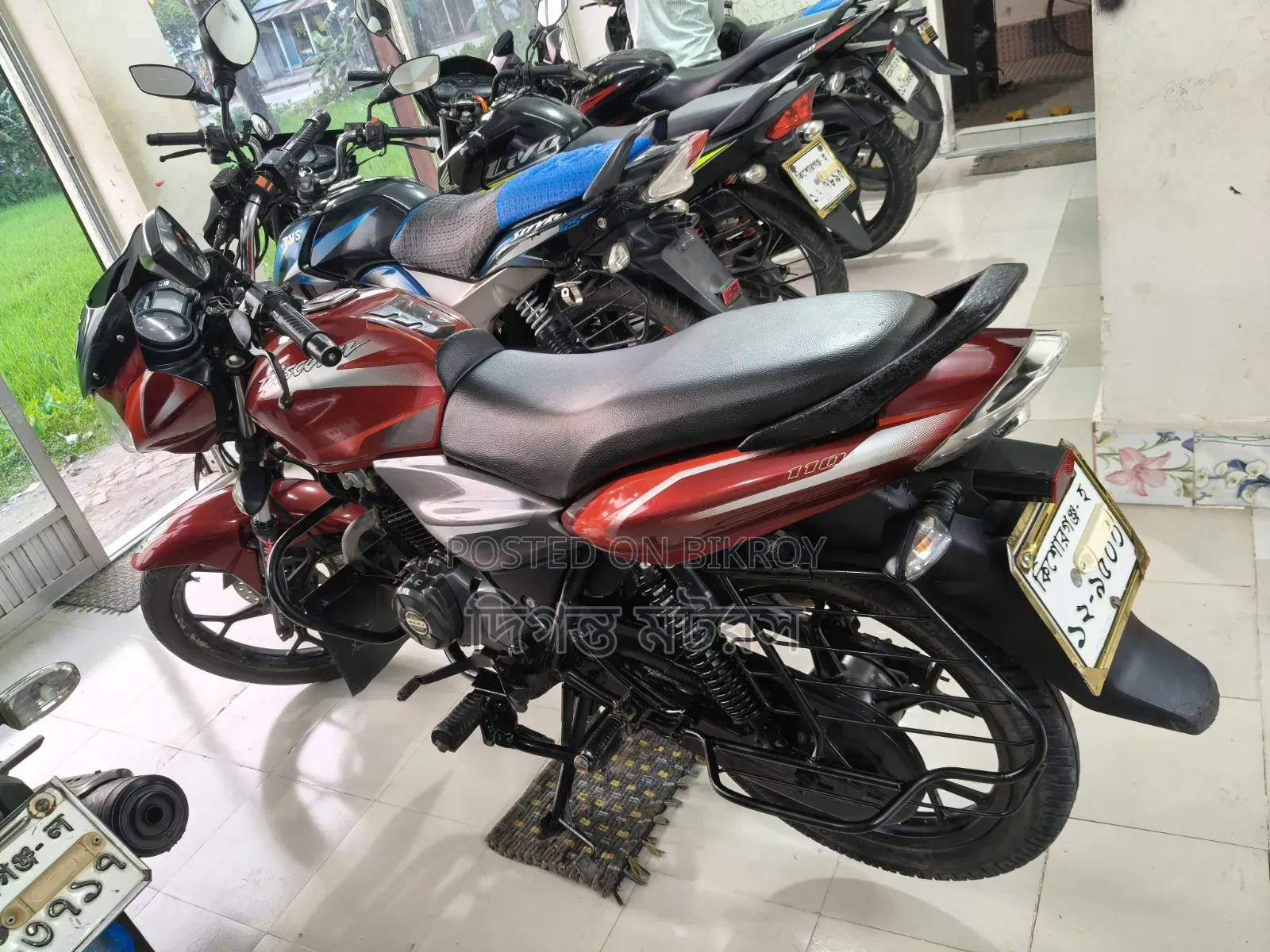 Bajaj Discover 110 2020 Red