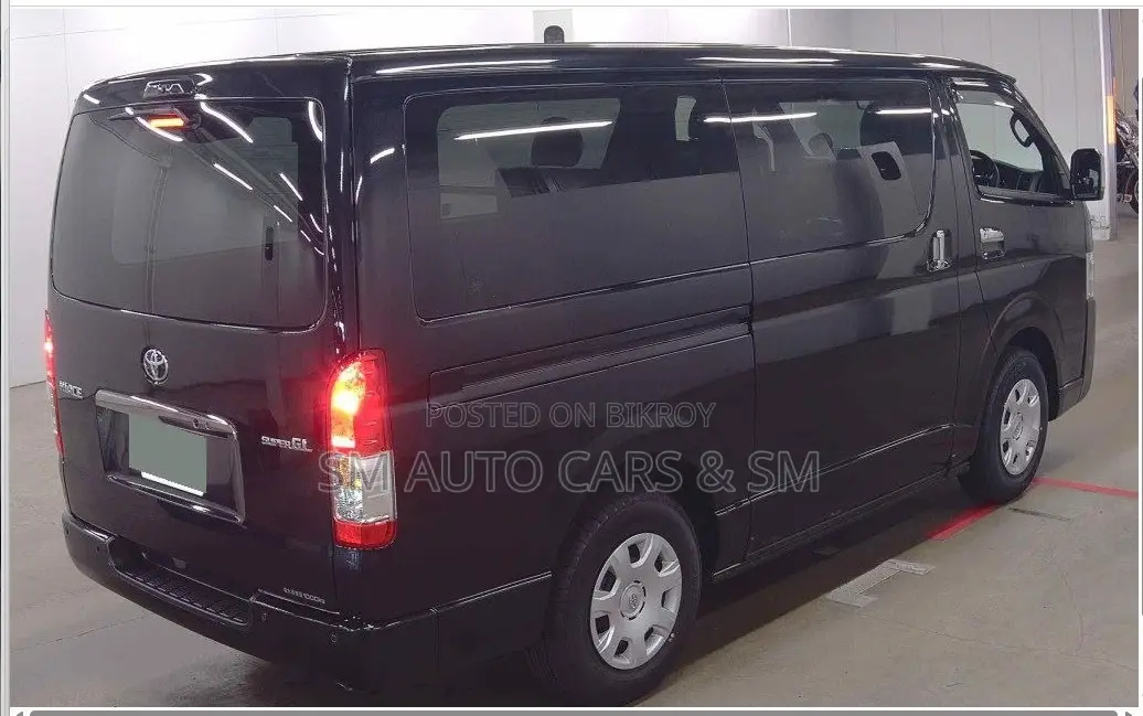 New Toyota HiAce 2025 Black