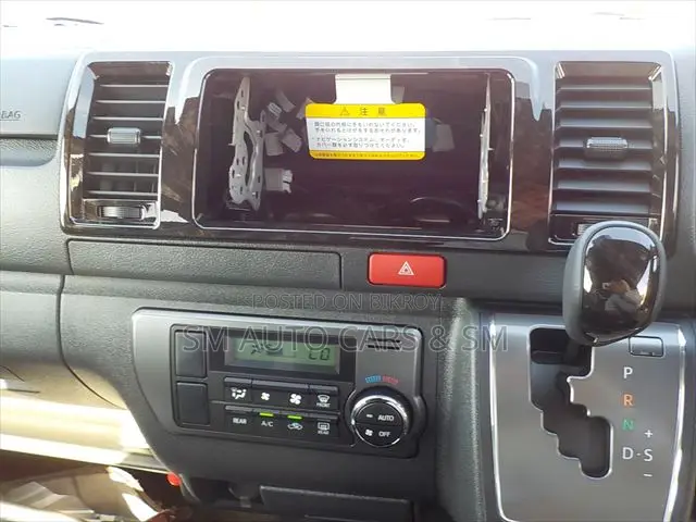 New Toyota HiAce 2025 Black