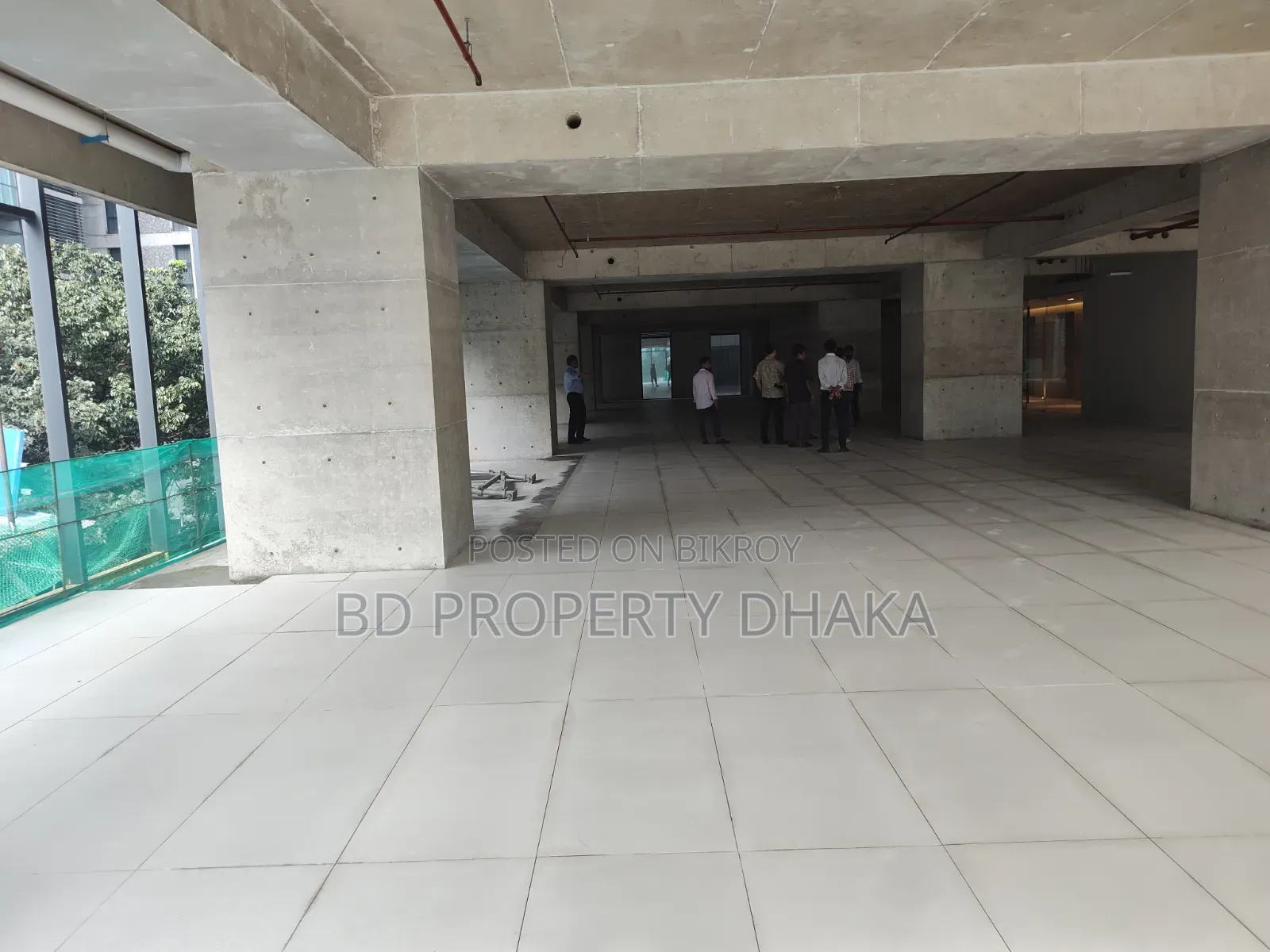 8450 SQFT New Building Open Commercial Space Rent in Gulshan