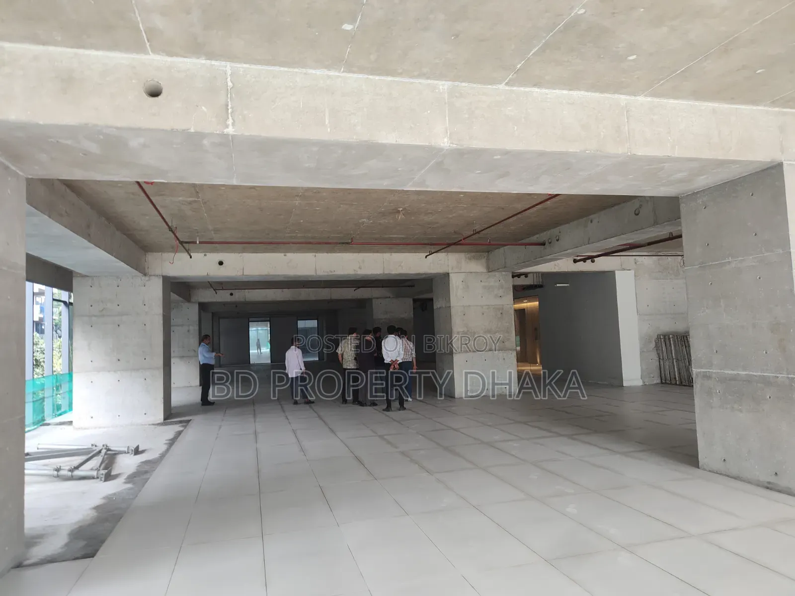 8450 SQFT New Building Open Commercial Space Rent in Gulshan