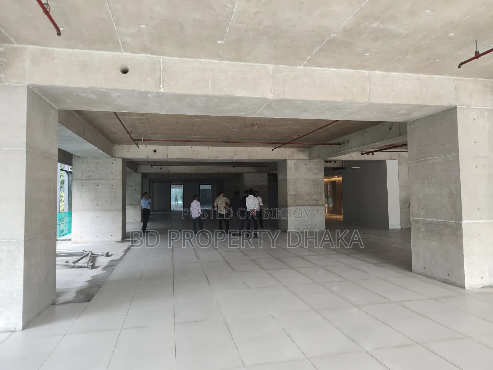 8450 SQFT New Building Open Commercial Space Rent in Gulshan