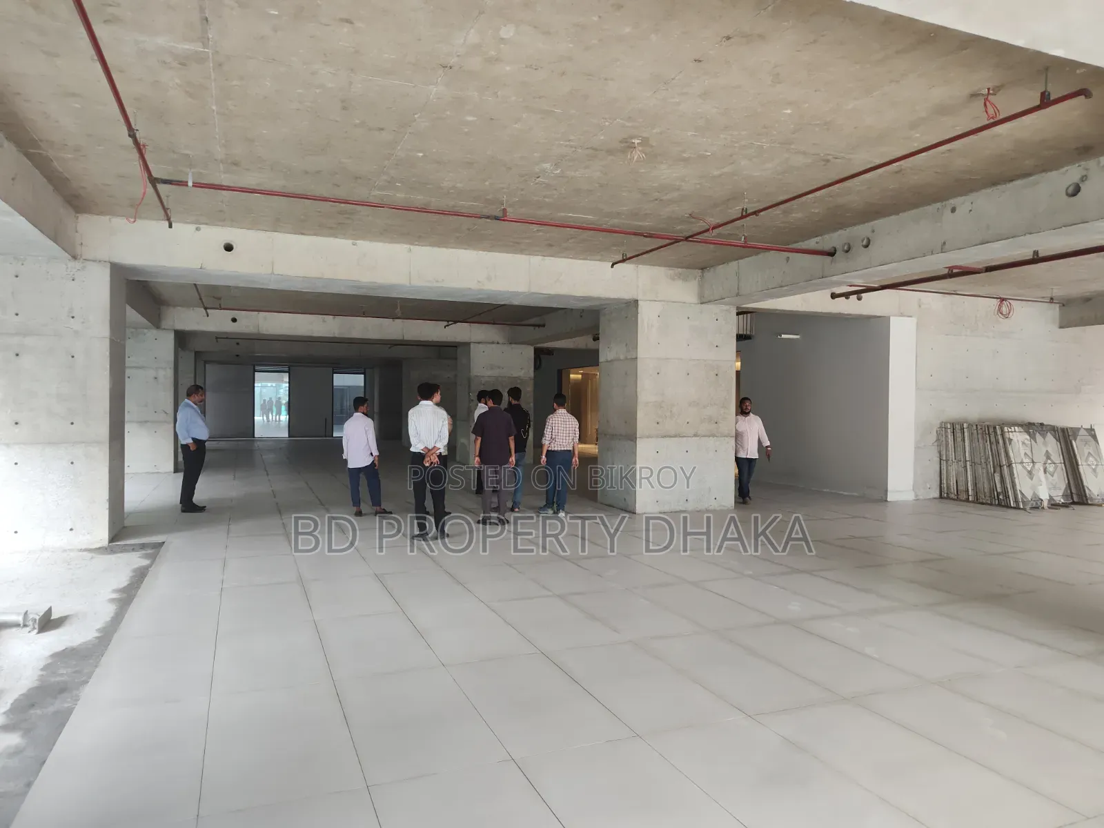 8450 SQFT New Building Open Commercial Space Rent in Gulshan