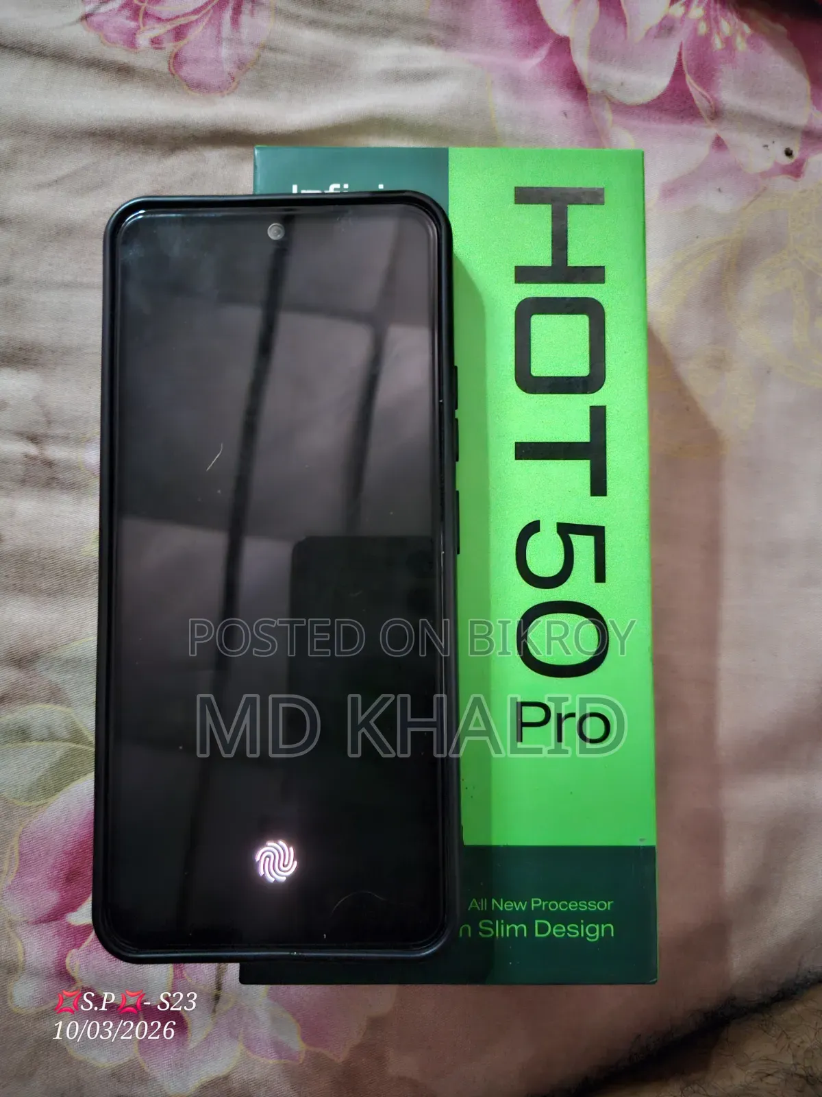 Infinix Hot 50 Pro 4G 128 GB Black