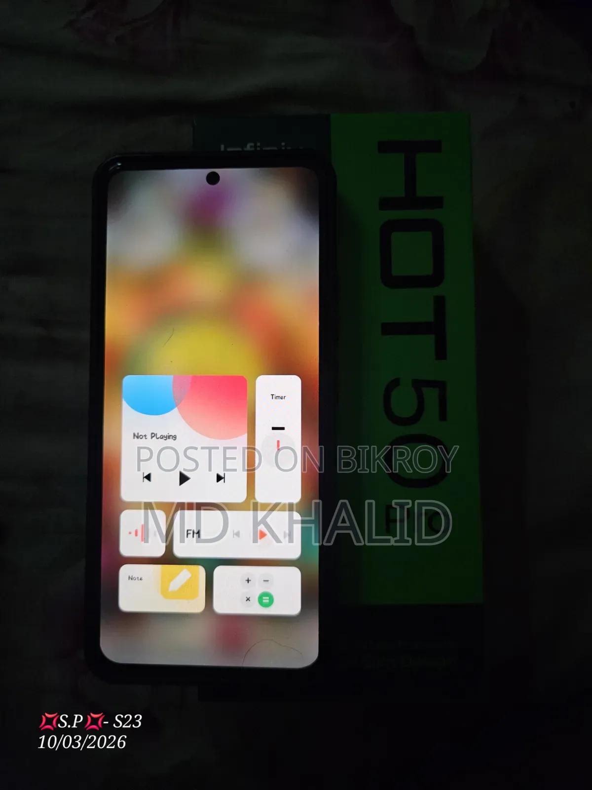 Infinix Hot 50 Pro 4G 128 GB Black