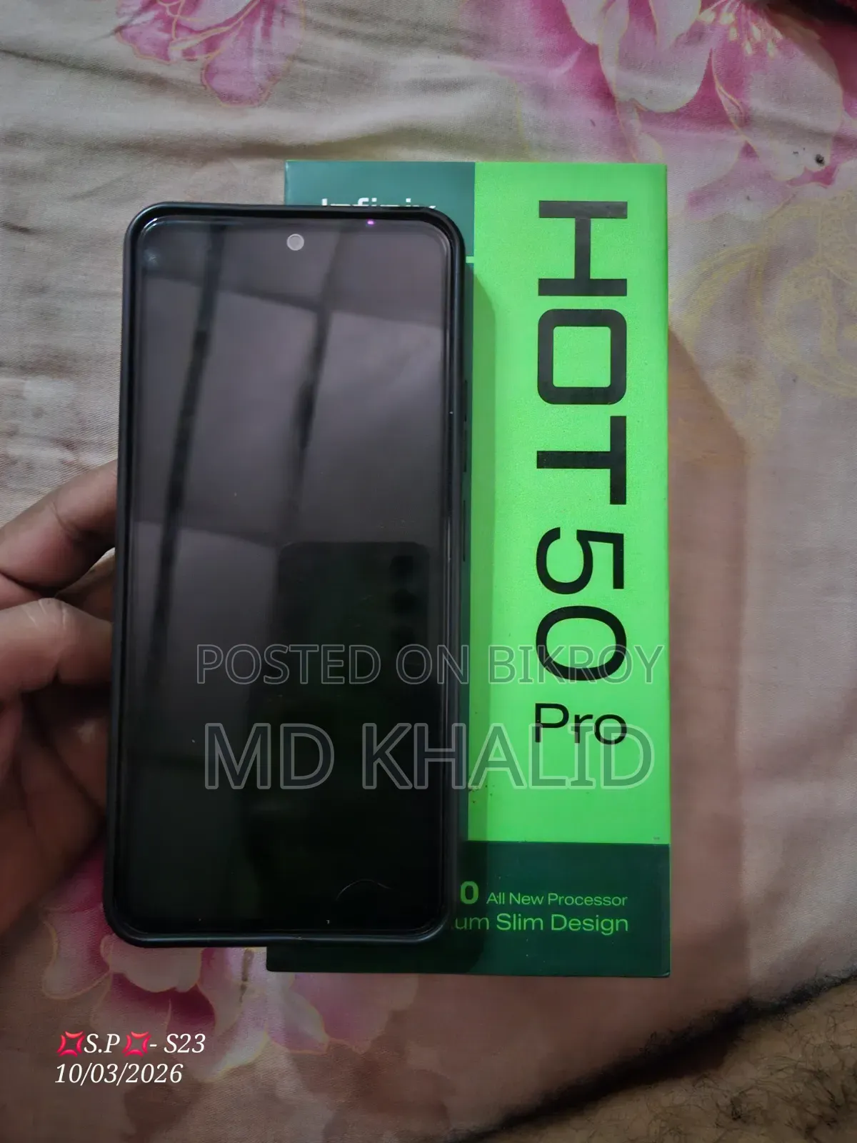 Infinix Hot 50 Pro 4G 128 GB Black