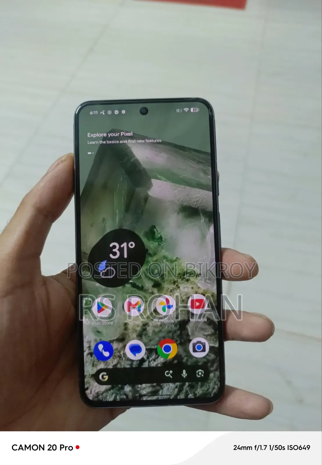 Google Pixel 8 128 GB Gray