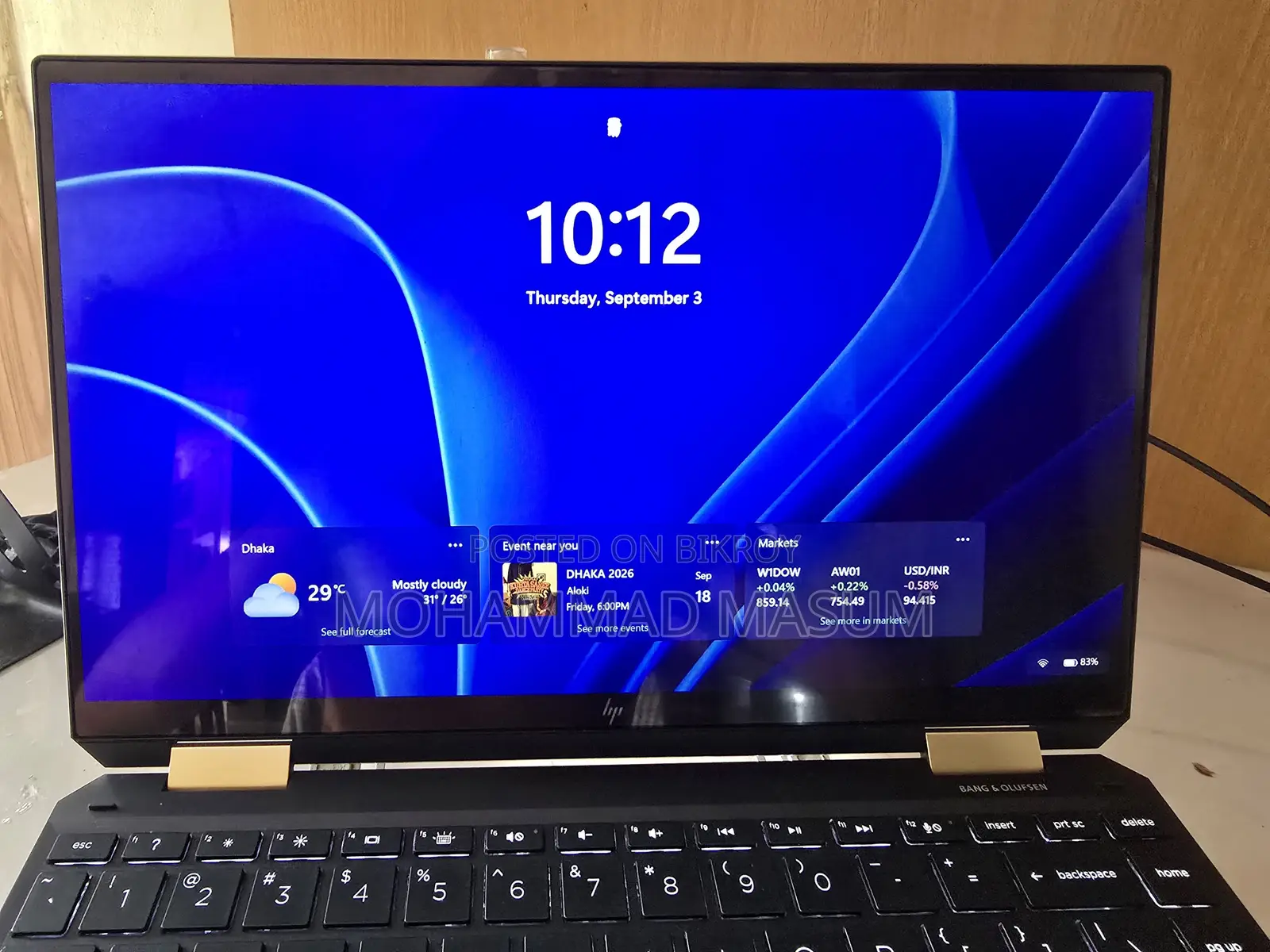 Laptop HP Spectra 13 16GB Intel Core i7 SSD 512GB