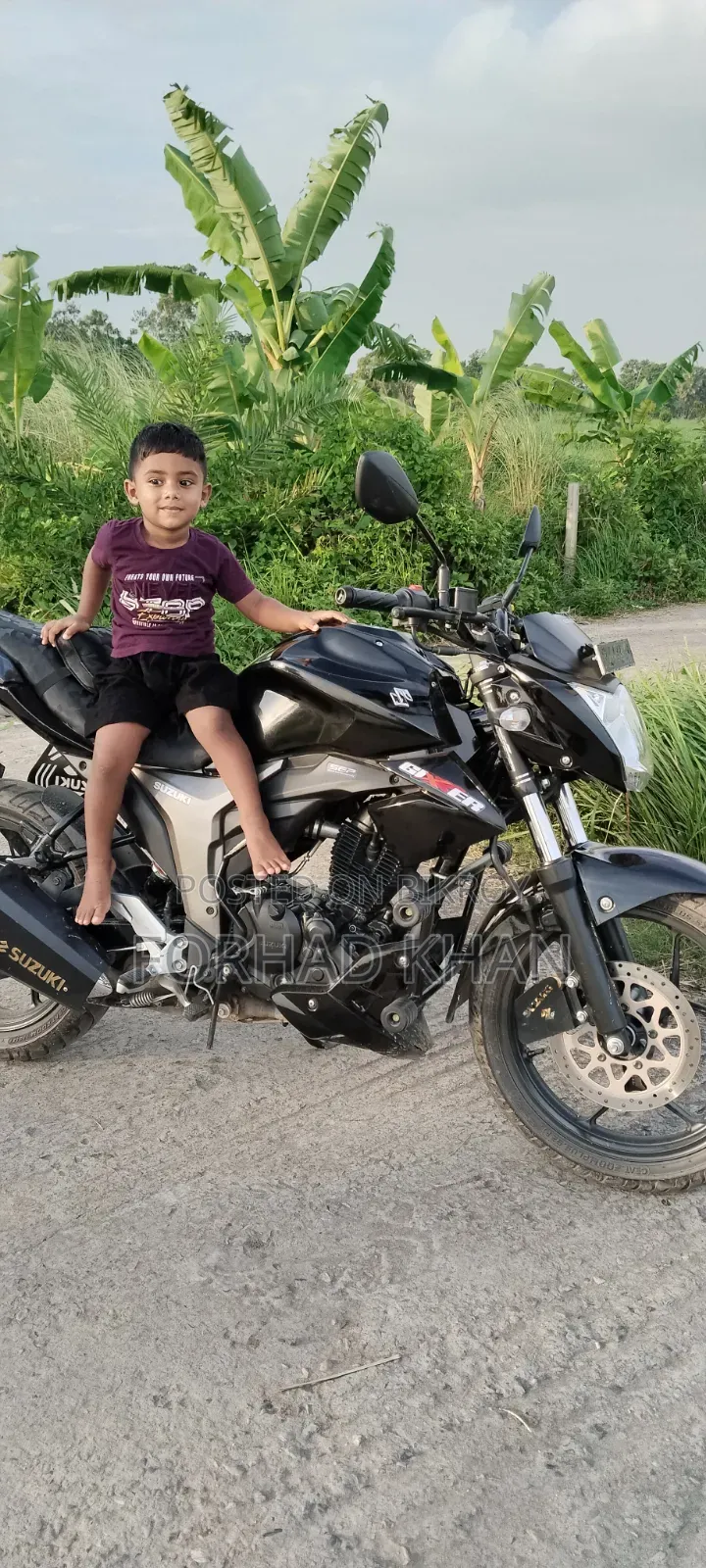 New Suzuki Gixxer 2025 Black