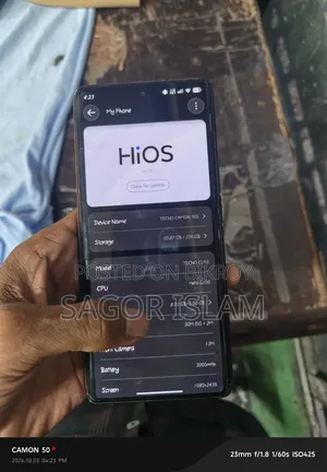 টেকনো ক্যামন ৩০এস ২৫৬ জিবি ব্ল্যাক