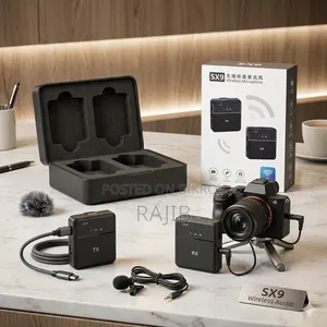 Sx9 ডুয়াল ওয়্যারলেস মাইক্রোফোন
