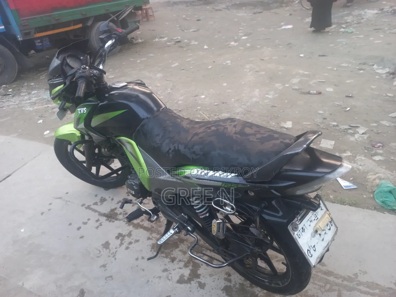TVS Stryker 125 2019 Green