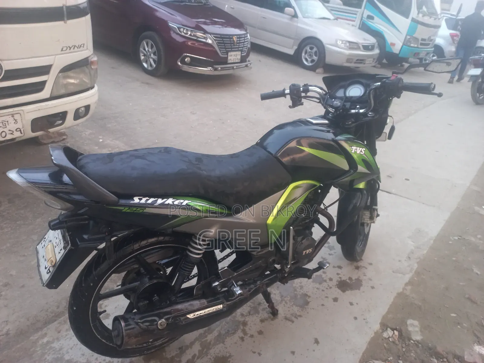 TVS Stryker 125 2019 Green