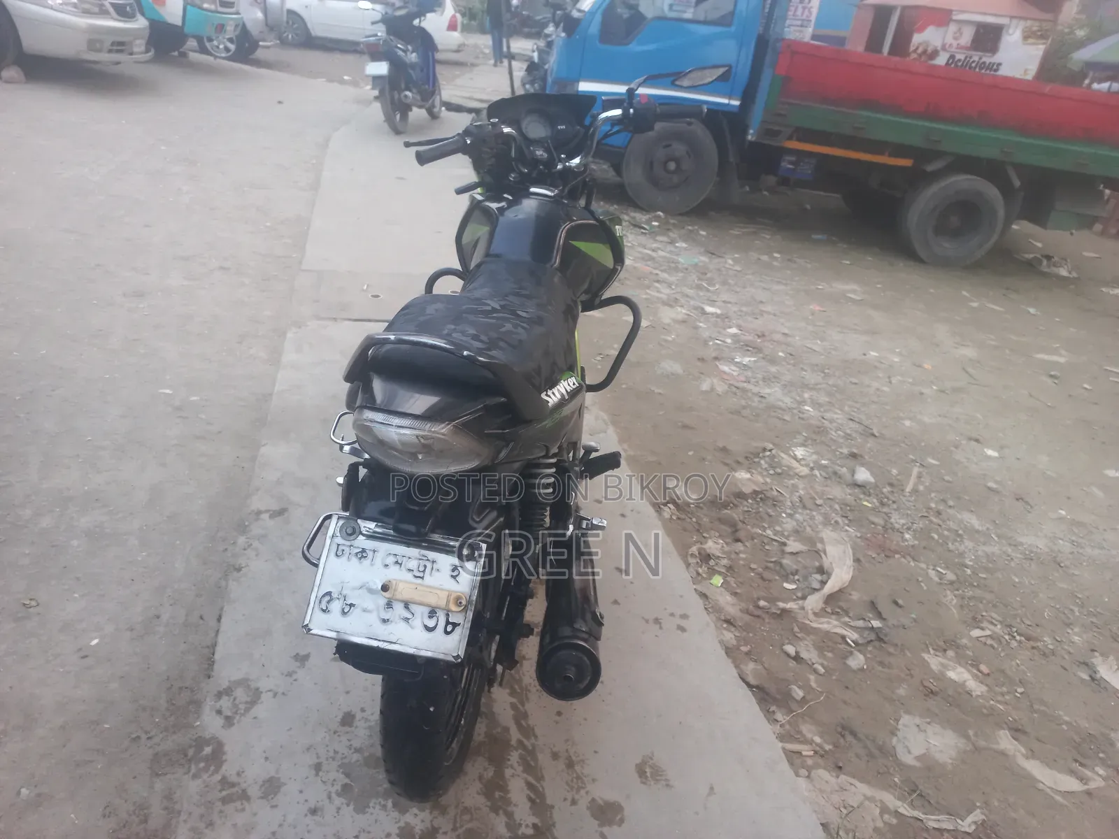 TVS Stryker 125 2019 Green