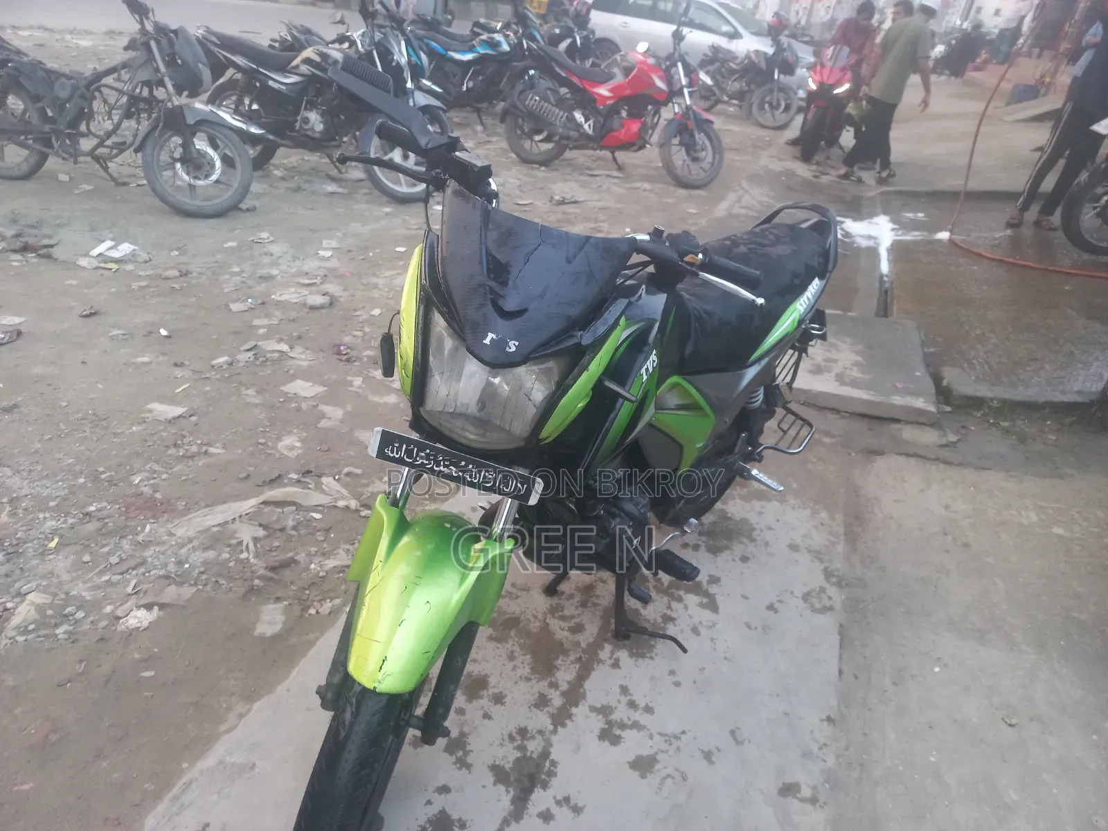 TVS Stryker 125 2019 Green