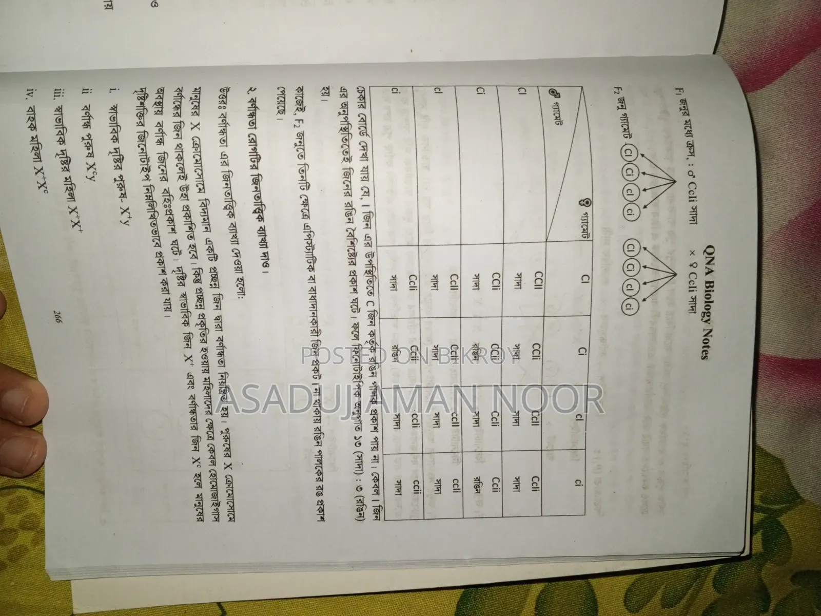 কিউএনএ বায়োলজি নোটস ২০২৫ জুন এডিশন