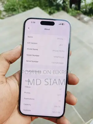 Apple iPhone 15 Pro 256 GB Silver